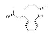 6-acetoxy-3,4,5,6-tetrahydro-1-benzazocin-2(1H)-one Structure