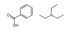 benzoic acid,N,N-diethylethanamine Structure