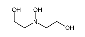 2-[hydroxy(2-hydroxyethyl)amino]ethanol结构式