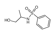 N-(β-hydroxy-isopropyl)-benzenesulfonamide Structure