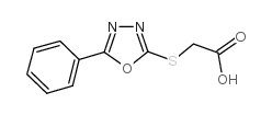 (5-苯基-[1,3,4]恶二唑-2-基硫基)-乙酸图片