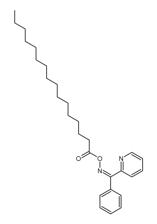 (Z)-phenyl(pyridin-2-yl)methanone O-palmitoyl oxime Structure