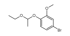 4-bromo-1-(1-ethoxyethoxy)-2-methoxybenzene Structure