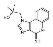 4-amino-alpha,alpha-dimethyl-1H-imidazo(4,5-c)quinolin-1-ethanol Structure