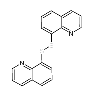 8,8'-diquinolyl disulfide Structure