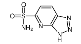 v-Triazolo[4,5-b]pyridine-5-sulfonamide (6CI) structure