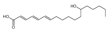 13-hydroxyoctadeca-2,4,6-trienoic acid结构式