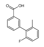 2-Fluoro-6-methylbiphenyl-3-carboxylic acid structure