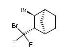 exo-2-(bromodifluoromethyl)-endo-3-bromobicyclo[2.2.1]heptane Structure