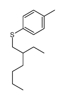 1-(2-ethylhexylsulfanyl)-4-methylbenzene结构式