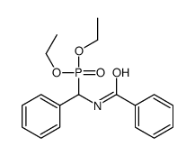 N-[diethoxyphosphoryl(phenyl)methyl]benzamide Structure