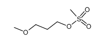 3-Methoxy-1-propanol methanesulphonate Structure