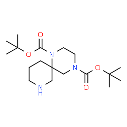 Di-tert-butyl 1,4,8-triazaspiro[5.5]undecane-1,4-dicarboxylate picture