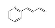 Pyridine, 2-(1,3-butadienyl)-, (E)- (9CI) structure