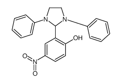 2-(1,3-diphenylimidazolidin-2-yl)-4-nitrophenol Structure