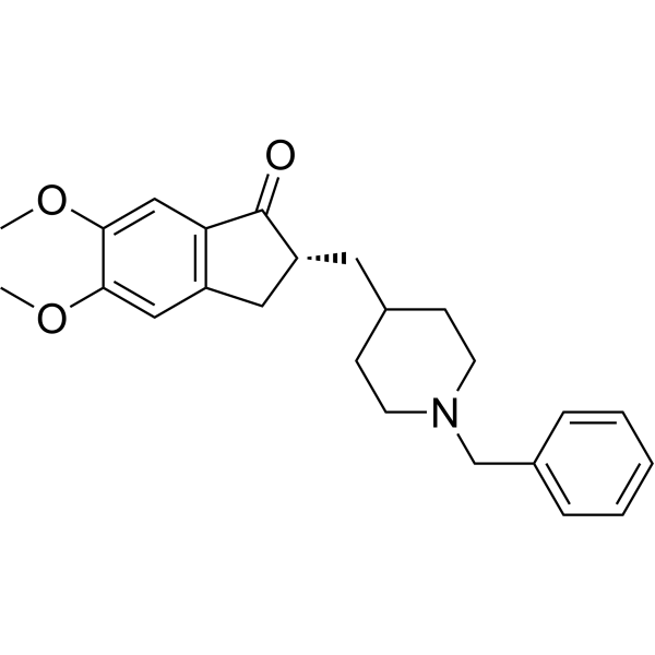 (R)-Donepezil结构式