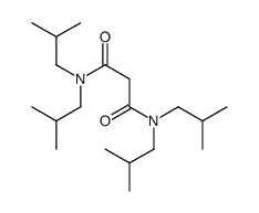 N,N,N'',N''-TETRAISOBUTYL-MALONAMIDE Structure