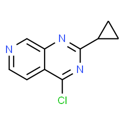 4-氯-2-环丙基吡啶并[3,4-d]嘧啶结构式