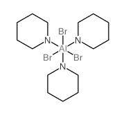 Aluminum,tribromotris(pyridine)-结构式