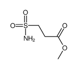 3-Sulfamoyl-propionic acid methyl ester Structure