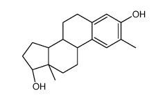 2-methylestradiol Structure