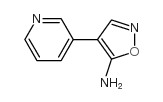 5-Isoxazolamine,4-(3-pyridinyl)-(9CI) Structure