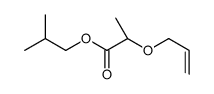 2-methylpropyl (2R)-2-prop-2-enoxypropanoate结构式