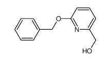 2-benzyloxy-6-hydroxymethylpyridine结构式