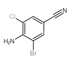 4-amino-3-bromo-5-chlorobenzonitrile picture