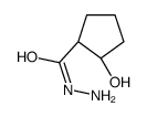 Cyclopentanecarboxylic acid, 2-hydroxy-, hydrazide, (1R,2S)- (9CI) picture