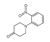 1-(2-nitrophenyl)piperidin-4-one结构式