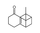 10,10-Dimethyltricyclo<7.1.1.02,7>undec-2(7)-en-6-one结构式