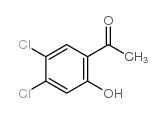 4'',5''-dichloro-2''-hydroxyacetophenone结构式