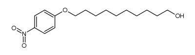 10-(4-nitrophenyl)oxydecan-1-ol结构式