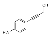 2-Propyn-1-ol, 3-(4-aminophenyl)- (9CI)结构式