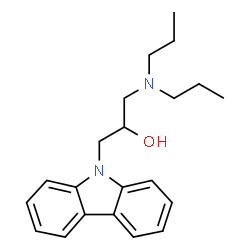 1-(9H-carbazol-9-yl)-3-(dipropylamino)propan-2-ol picture