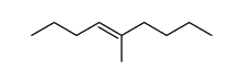 (E)-5-methyl-non-4-ene Structure