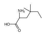 L-Norleucine, 4,4-dimethyl- (9CI) structure