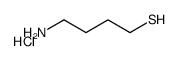 4-aminobutane-1-thiol,hydrochloride Structure