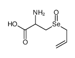 (2R)-2-amino-3-prop-2-enylseleninylpropanoic acid Structure