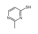 4(1H)-Pyrimidinethione, 2-methyl- (9CI)结构式