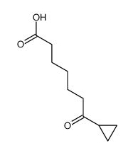 7-Cyclopropyl-7-oxoheptanoic acid结构式