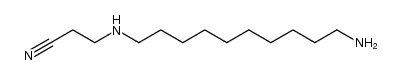 N-(2-Cyan-ethyl)-decandiyldiamin结构式