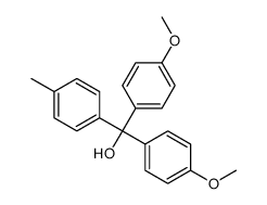 4,4'-DIMETHOXY-4'-METHYLTRITYLALCOHOL结构式