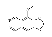 4-methoxy-[1,3]dioxolo[4,5-g]isoquinoline Structure