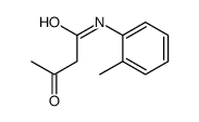 N-(2-methylphenyl)-3-oxobutanamide Structure