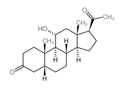 (5R,8S,9S,10S,11R,13R,14S,17S)-17-acetyl-11-hydroxy-10,13-dimethyl-1,2,4,5,6,7,8,9,11,12,14,15,16,17-tetradecahydrocyclopenta[a]phenanthren-3-one picture