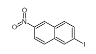 2-iodo-6-nitronaphthalene结构式