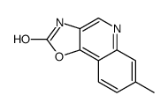 7-methyl-3H-[1,3]oxazolo[4,5-c]quinolin-2-one Structure