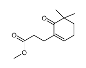 methyl 3-(5,5-dimethyl-6-oxocyclohexen-1-yl)propanoate结构式